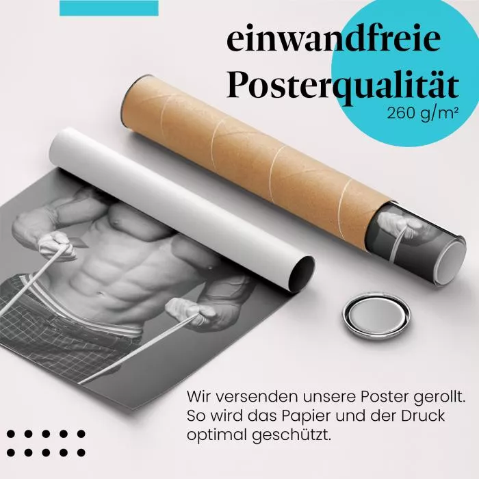 Krafttraining: Fitnessband & Muskeln | Postereck 0811